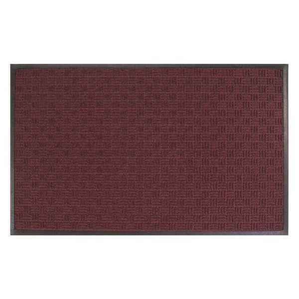 Gatekeeper Entry Mat, Burgundy, 2 ft. W x