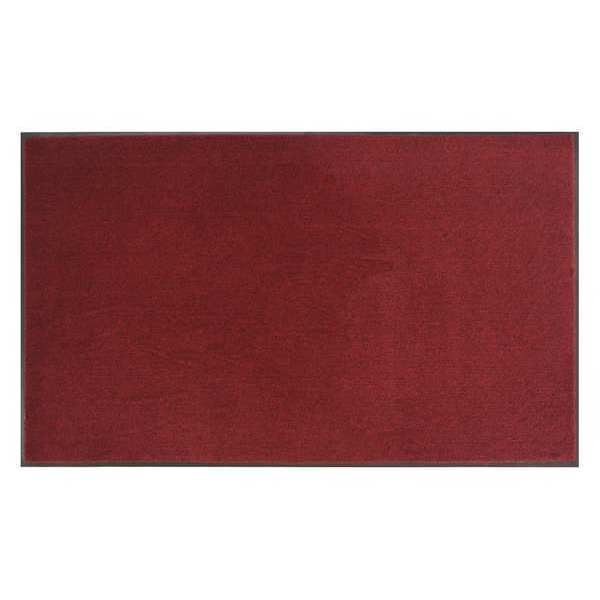 Entrance Mat, Red/Black, 4 ft. W x