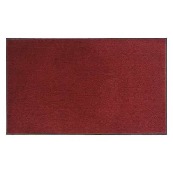 Entrance Mat, Red/Black, 3 ft. W x
