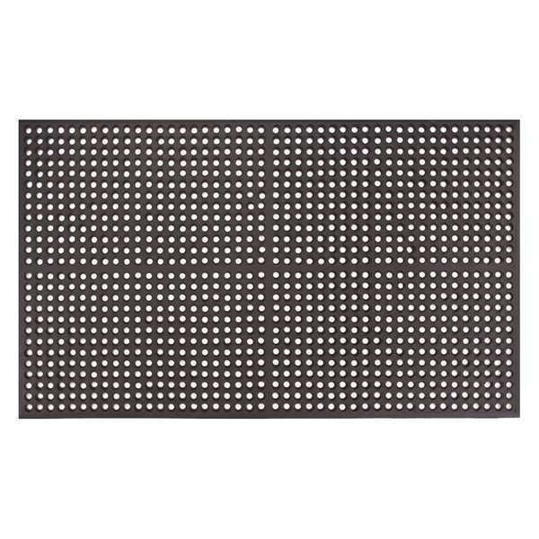 Black Drainage Holes Drainage Mat, 1/2