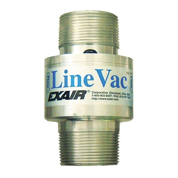 Threaded Line Vac, Aluminum, 3/4