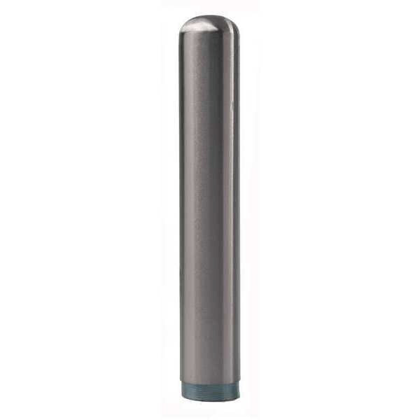 Bollard, Threaded Base, Bolt Down, SS, 4x48