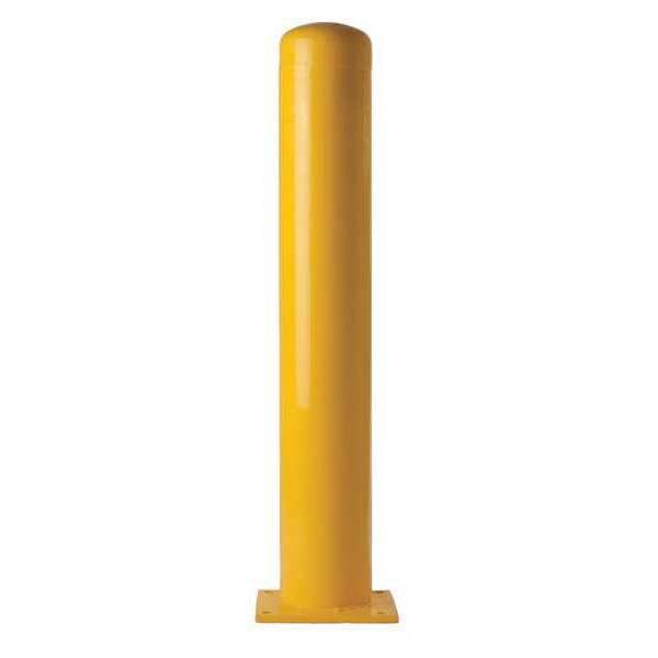 Bollard, Bolt Down, 4x36, Yellow