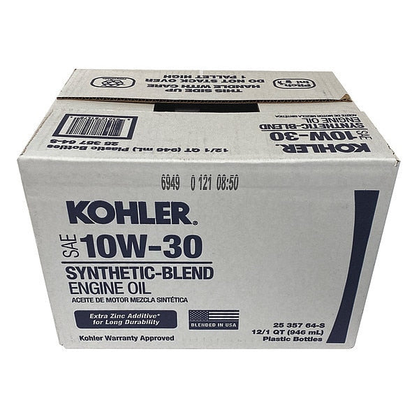 Oil, 10W30 Command, 12 qt., Case, PK12