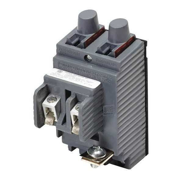 Circuit Breaker, 20, 120VAC, 2 Pole, UBIP Series