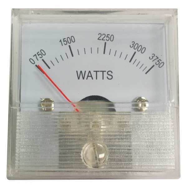 Replacement Watt Meter, 3750 EGS