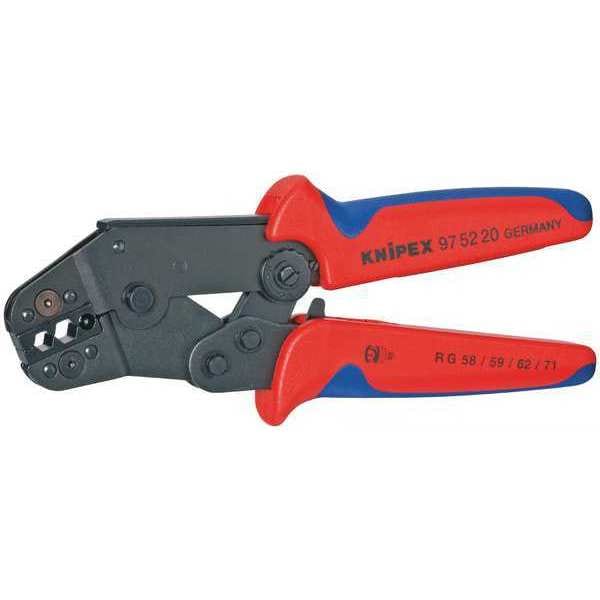 195mm Crimping Pliers High Leverage 5.4mm, 6.48mm, 1.72mm