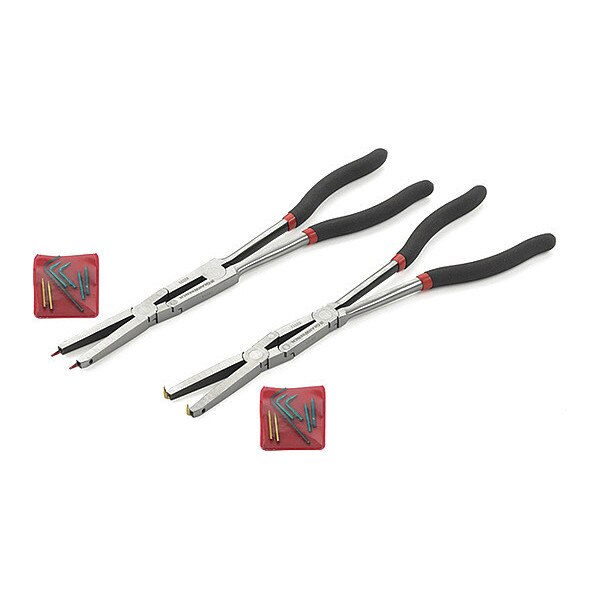 2 Piece Pliers Set Comfort Grip Handle