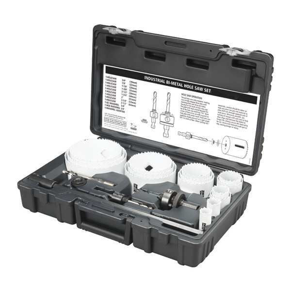 Industrial Bi-Metal Hole Saw Kit, 20 pcs.