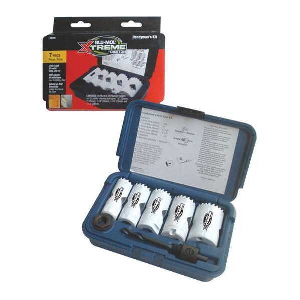 Handyman Bi-Metal Hole Saw Kit, 7 pcs.