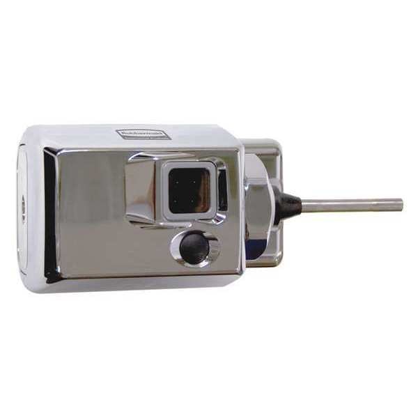 Chrome Auto Flush Toilet, Side Mount