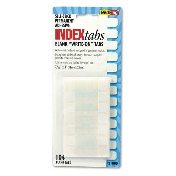 Index Tabs, Write-On, 1