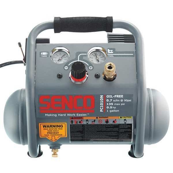 Finish/Trim Air Compressor, 1 gal., 1/2 HP