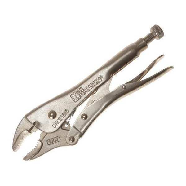 Curved Jaw, Locking Pliers, 10