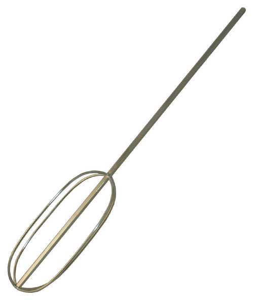 Mixer, 7/16 in Shaft, 5 x 26 in, Oval