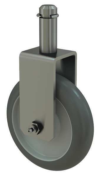 Rigid Stem Caster, H5 In, 36 In Channel, PR