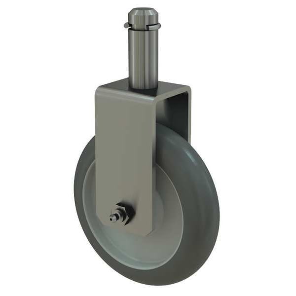 Rigid Stem Caster, H5 In, 36 In Channel, PR