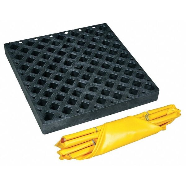 Ultra-Spill Deck(R), 5.5 gal Spill Capacity, 1 Drum, 1500 lbs., Polyethylene