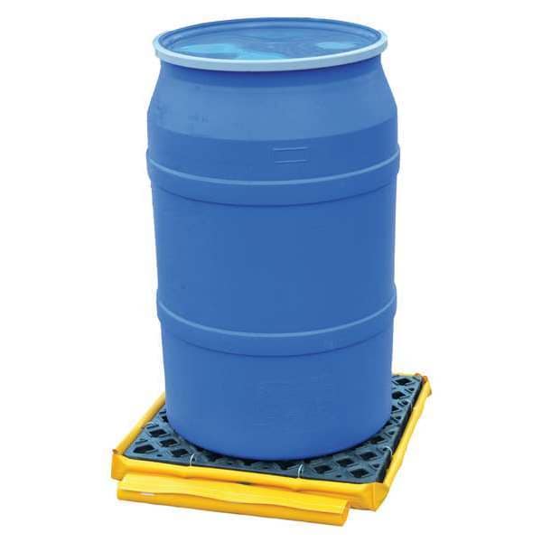 Ultra-Spill Deck(R), 77 gal Spill Capacity, 1 Drum, 1500 lbs., Polyethylene