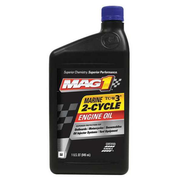 2-Cycle Synthetic Blend Marine Motor Oil, TC-W3, 1 Qt.