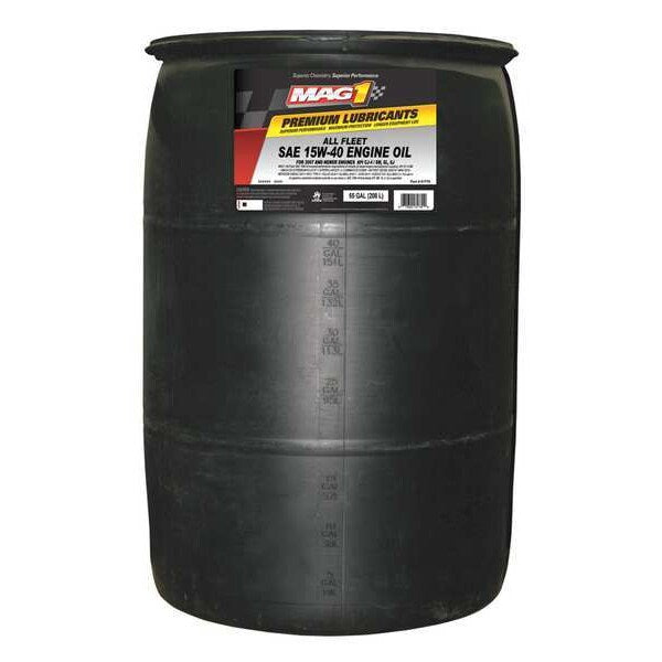 Diesel Engine Oil, 55 Gal., 15W-40