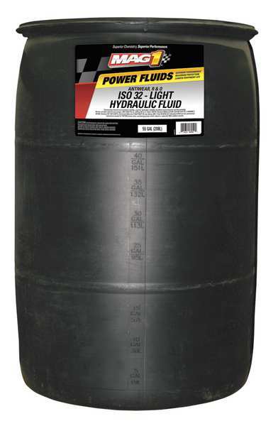 55 gal Hydraulic Oil Drum 32 ISO Viscosity, Not Specified SAE