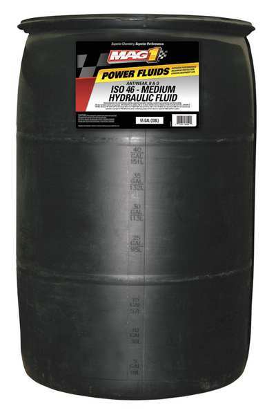 55 gal Hydraulic Oil Drum 46 ISO Viscosity, Not Specified SAE