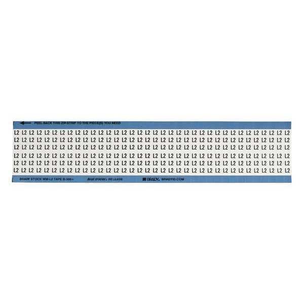 Wire Markers, Legend L2, Black/White, PK25, WM-L2-PK
