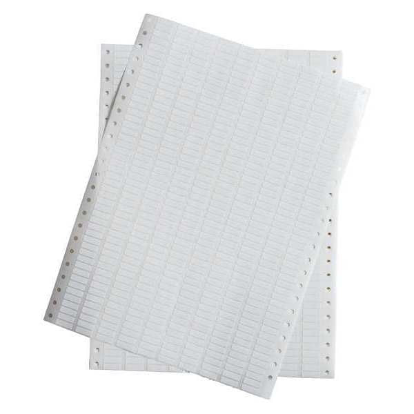 0.65 x 0.2 White Dot Matrix Labels
