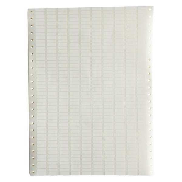 0.65 x 0.2 White Dot Matrix Labels
