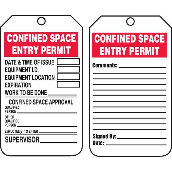 Permit Tag, 5-3/4 x 3-1/4, PK25
