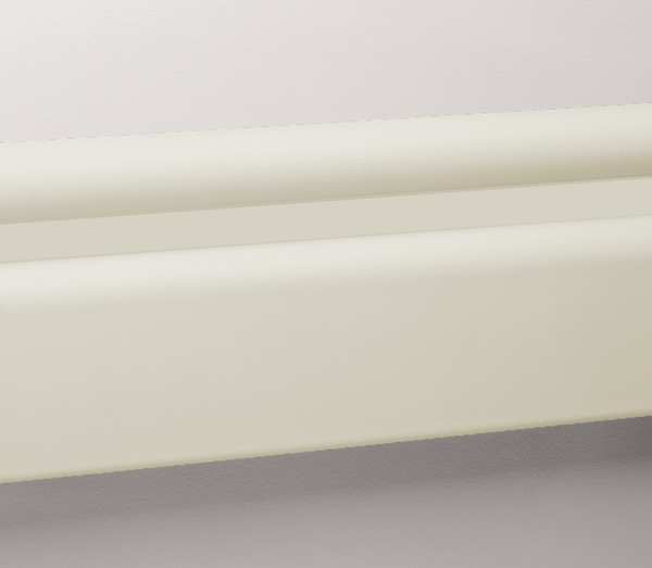 3 pc., Wall Rail, Vinyl, Champagne, 144In