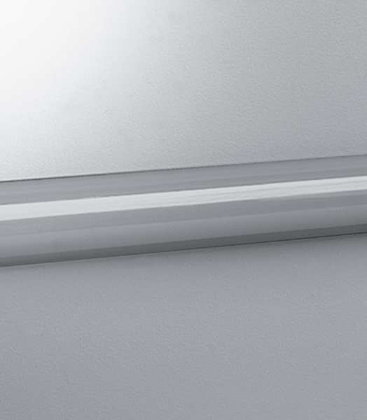 Bumper Rail, Silver-Gray, 144In