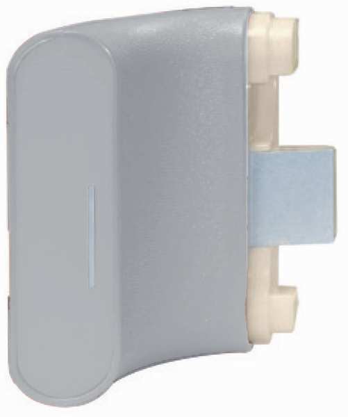 Handrail Return, Silver-Gray