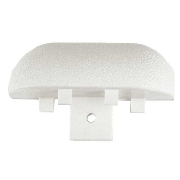 End Cap, Linen White, 2-15/16 x 1In