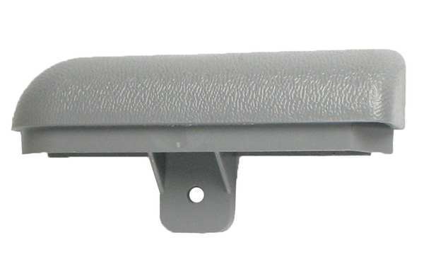 End Cap, Silver-Gray, 4x3/4