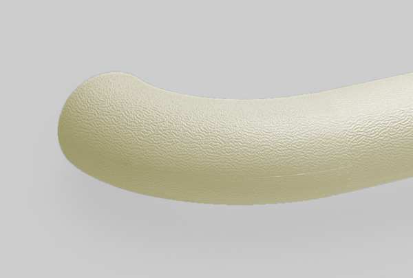 Right Handrail Return, Ivory