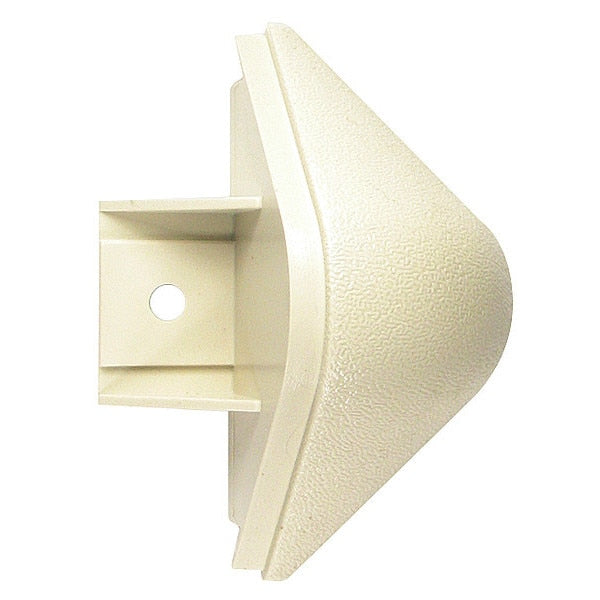 End Cap, Ivory, 4-1/8In