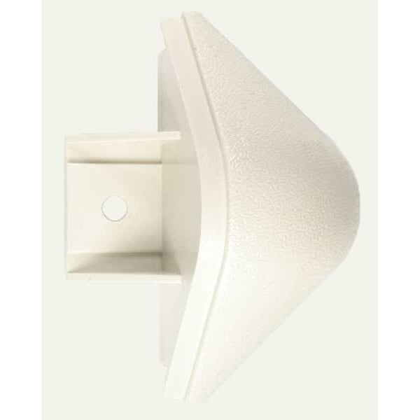 End Cap, Eggshell, 4-1/8In