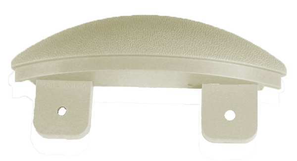 End Cap, Eggshell, 5 x 1-1/16In
