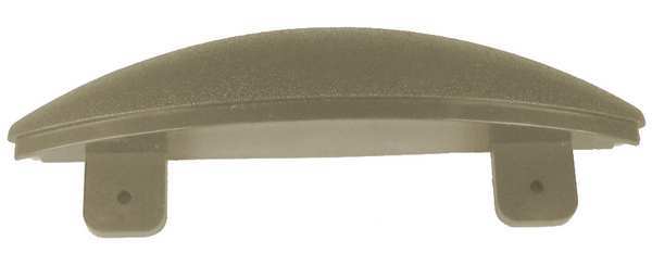 End Cap, Eggshell, 8 x 1-3/4In