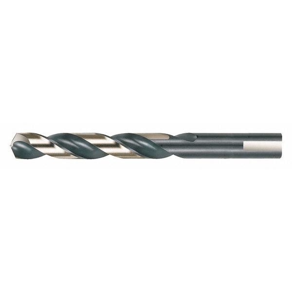 135Â° Heavy Duty Mechanics Length Drill Cle-Line 1875R Black & Gold HSS RHS/RHC 9/32 Bulk Packed