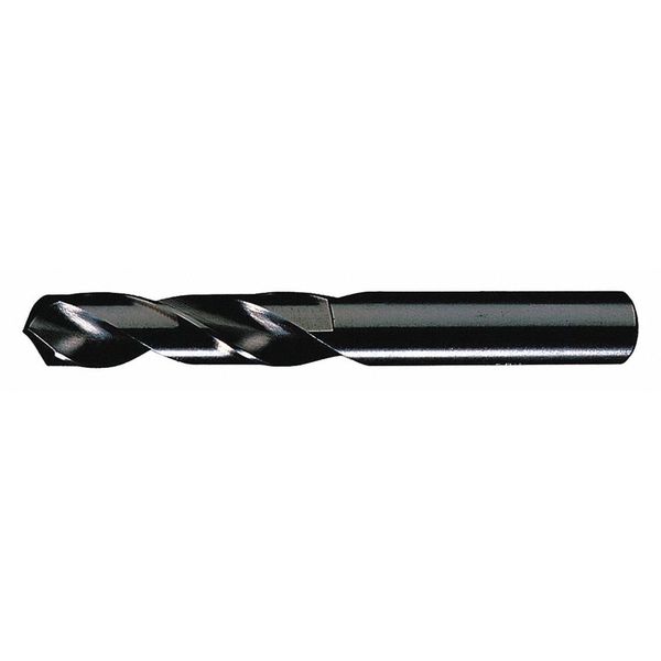Screw Machine Drill Bit, 1/32 in Size, 135  Degrees Point Angle, High Speed Steel, Straight Shank