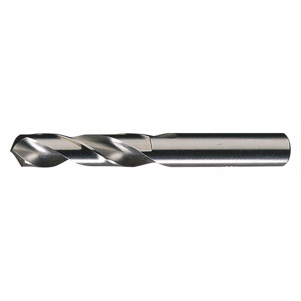 Screw Machine Drill Bit, #4 Size, 118  Degrees Point Angle, High Speed Steel, Bright Finish