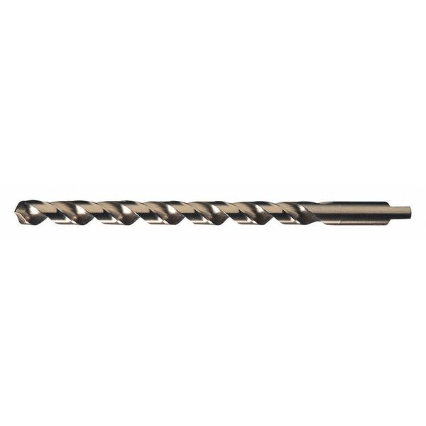 118Â° Cobalt Heavy-Duty Taper Length Drill Cleveland 2513 Straw HSS-CO 8% (M42) RHS/RHC 13/32