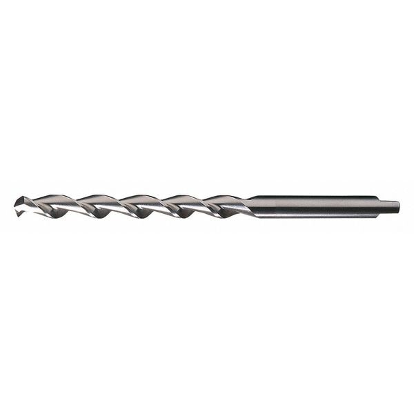 118Â° HSS Parabolic Taper Length Drill Cleveland 2565 Bright HSS RHS/RHC 27/64