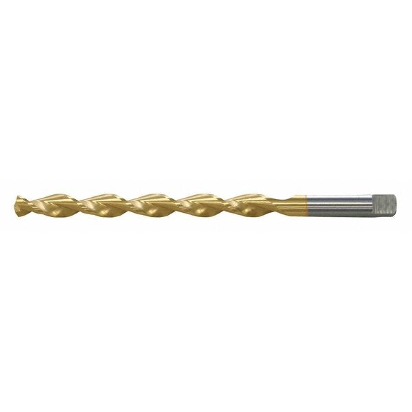 135Â° Deep Hole Parabolic Taper Length Drill Chicago-Latrobe 120DH-TN TiN HSS RHS/RHC 29/64
