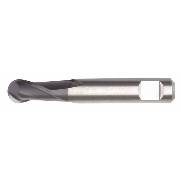 Ball End Mill, K30F-DCHP Grade, Carbide