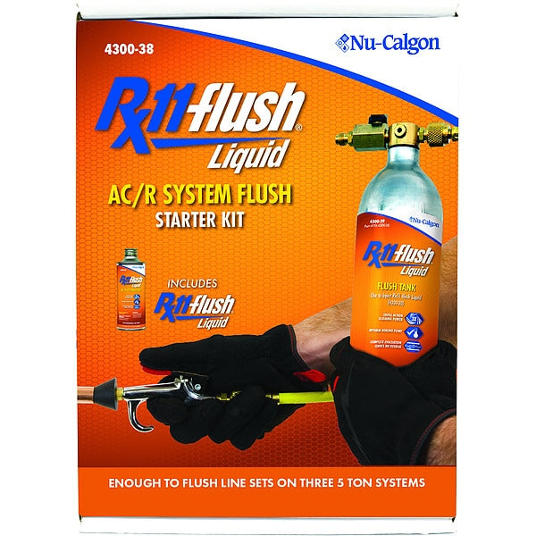Refrigeration Flush Solvent Kit, Clear