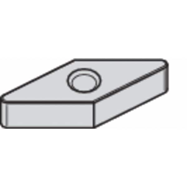 Diamond Turning Insert, Diamond, 3/8 in, VNGA, 35  Degrees, 3/64 in, Ceramic